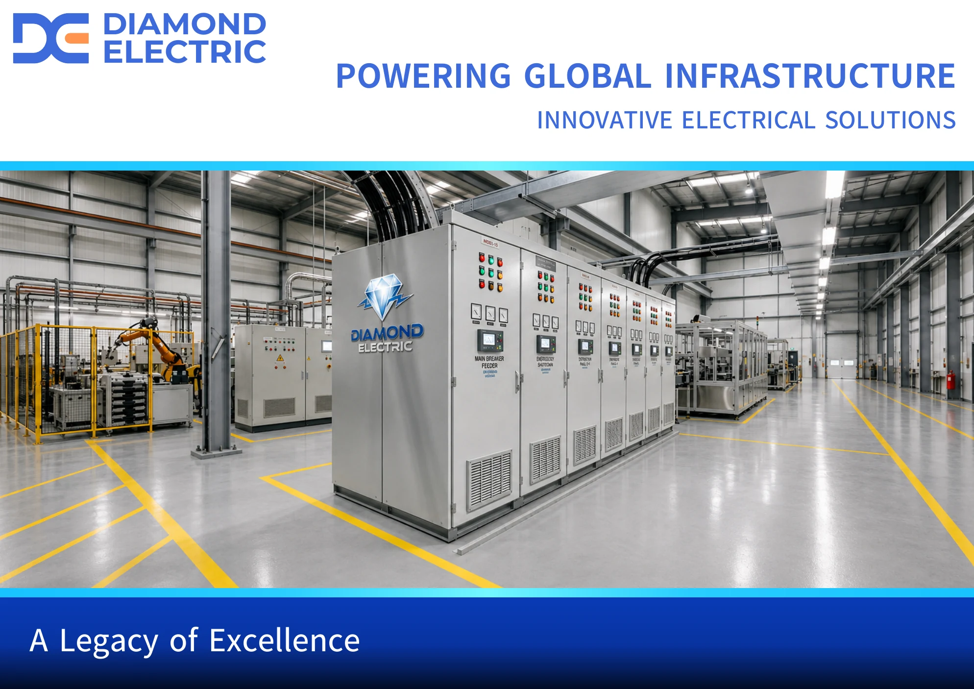 Diamond Electric portfolio cover