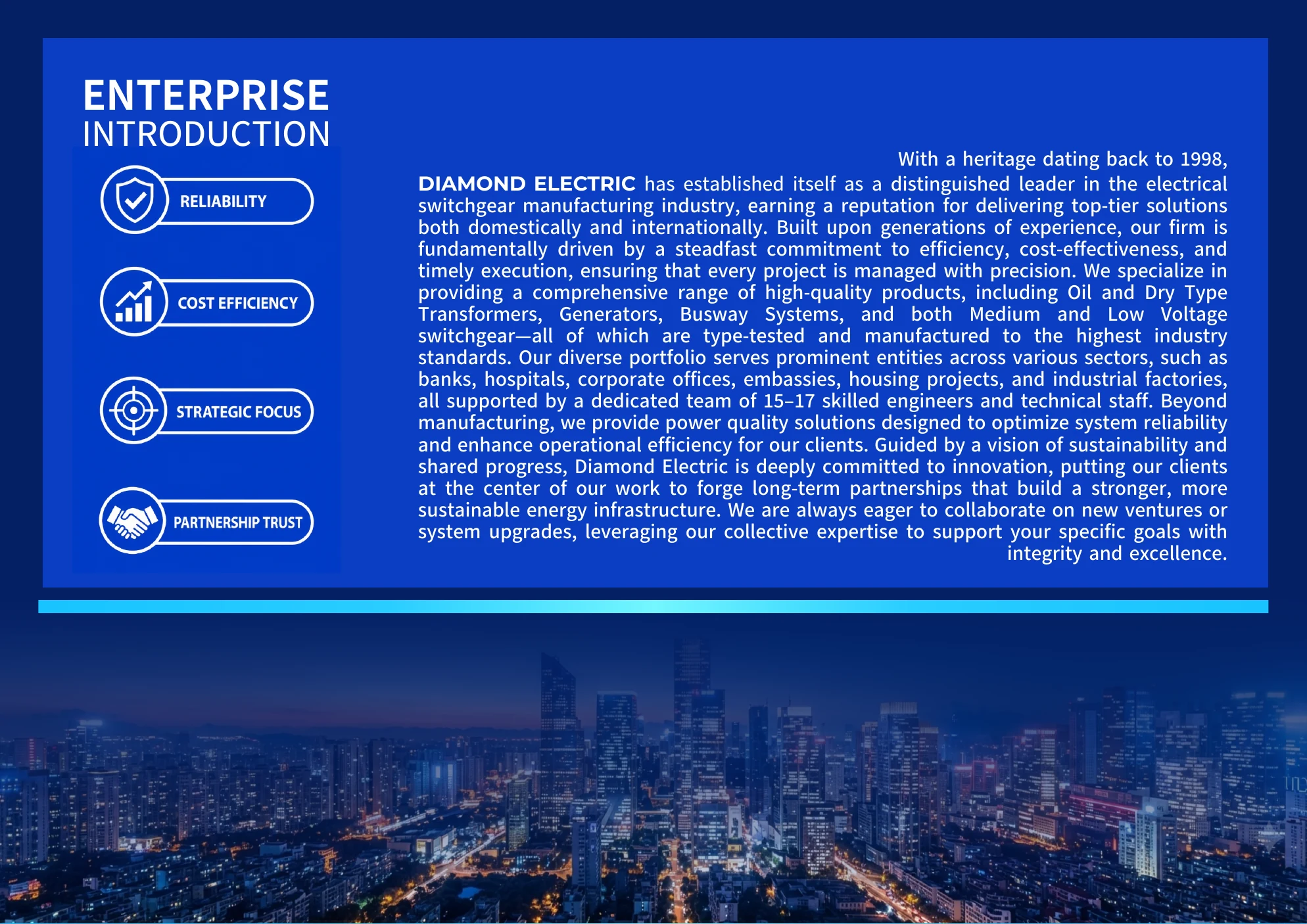 Diamond Electric enterprise introduction