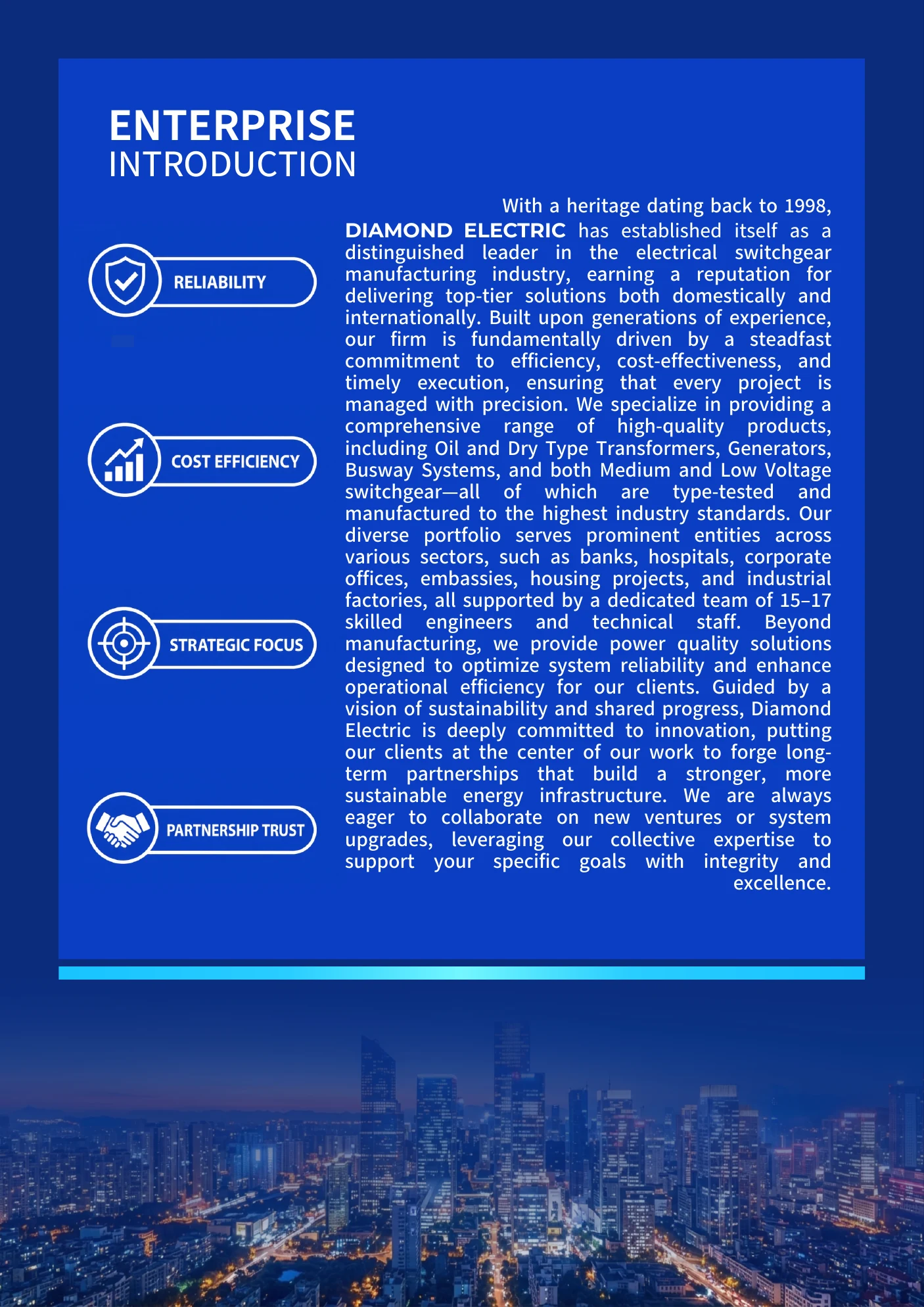 Diamond Electric enterprise introduction