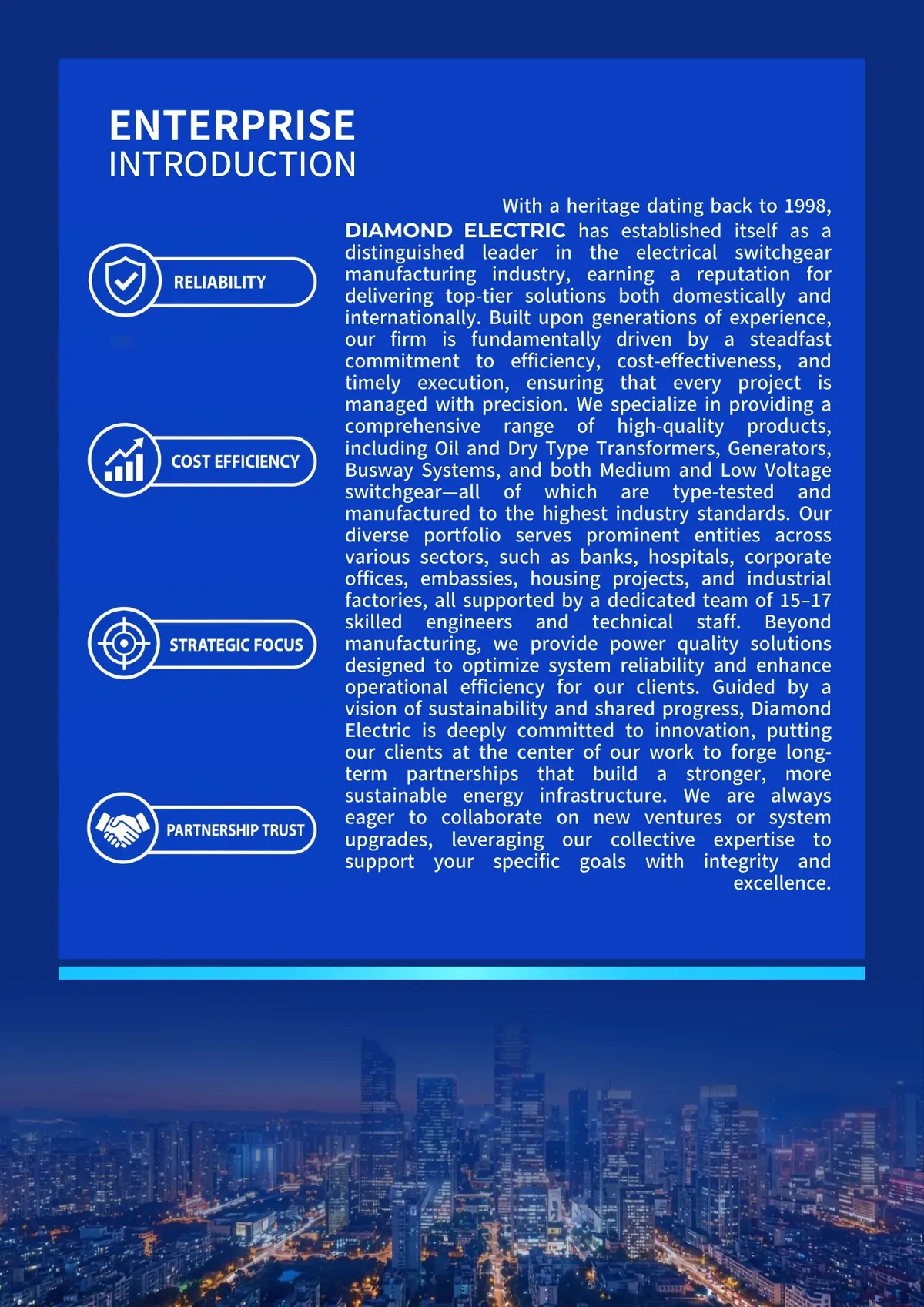 Diamond Electric enterprise introduction