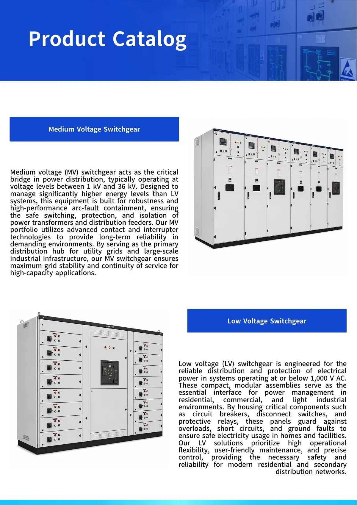 Diamond Electric switchgear catalogue